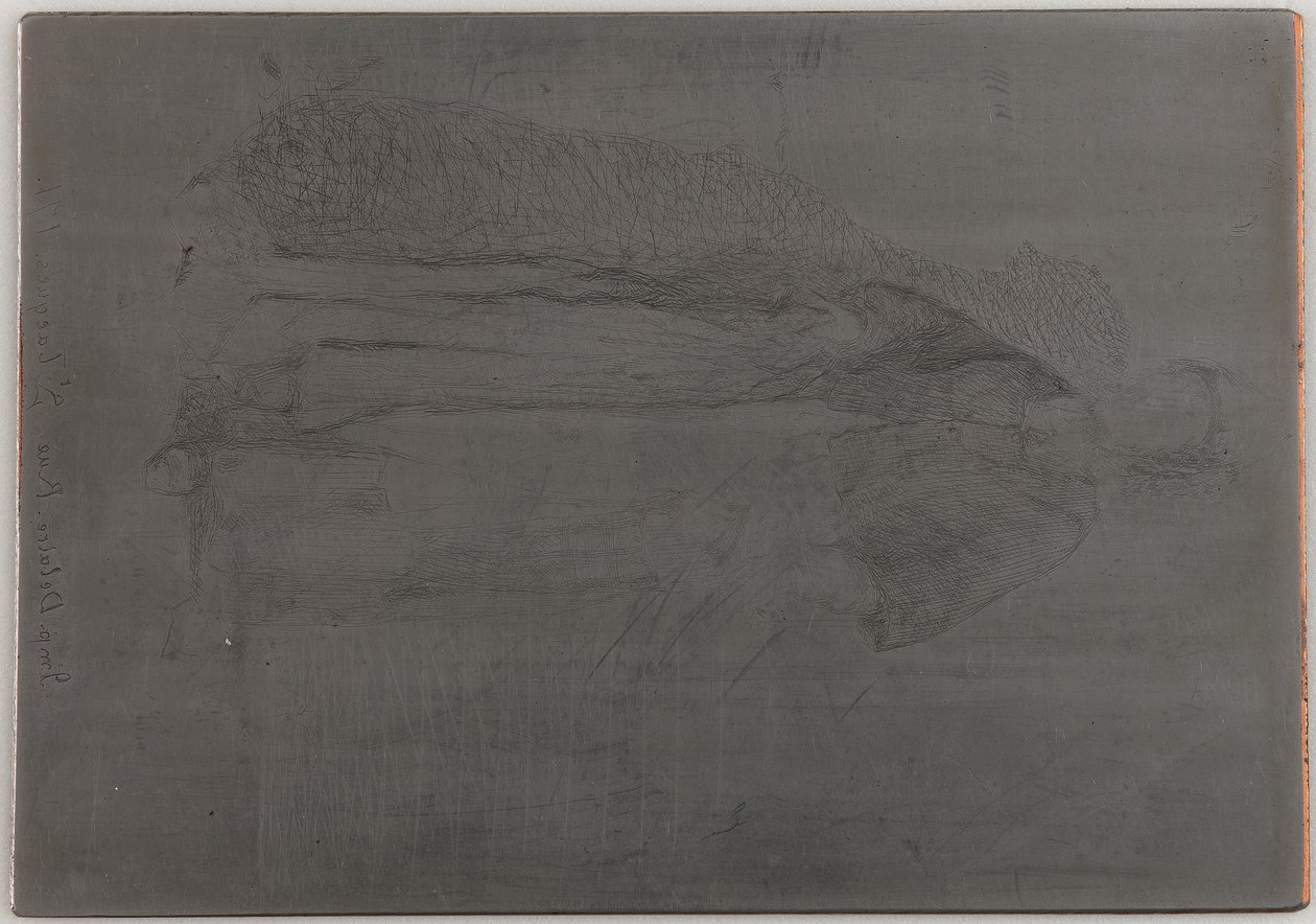 La Mere Gerard. Jeden z <em>Dvanácti leptů z přírody</em> od James Abbott McNeill Whistler