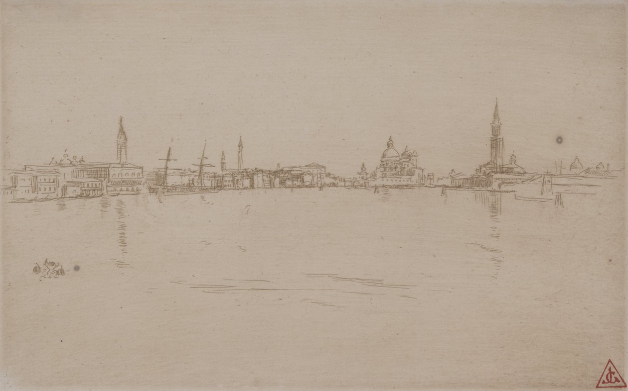 La Salute: svítání od James McNeill Whistler