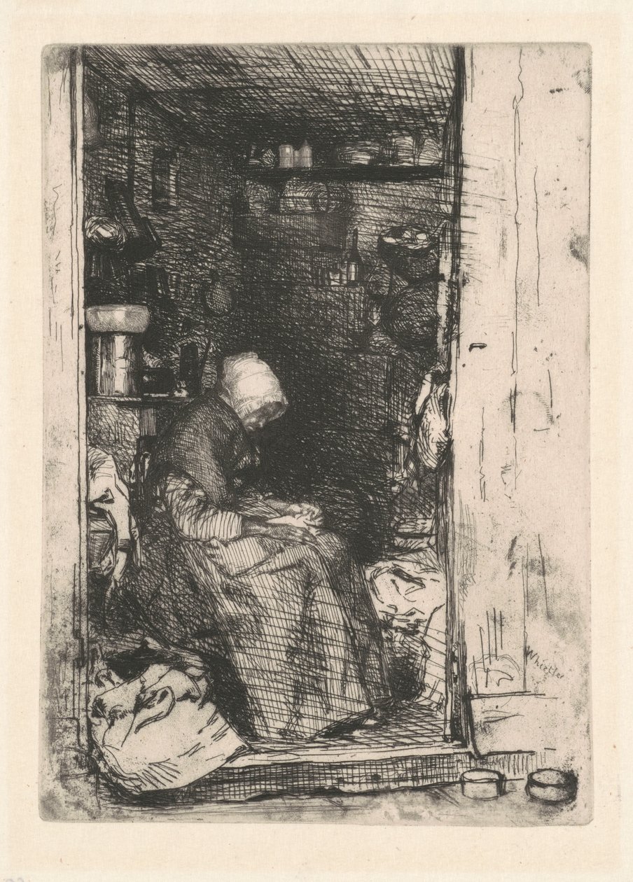 Stará hadrářka od James McNeill Whistler