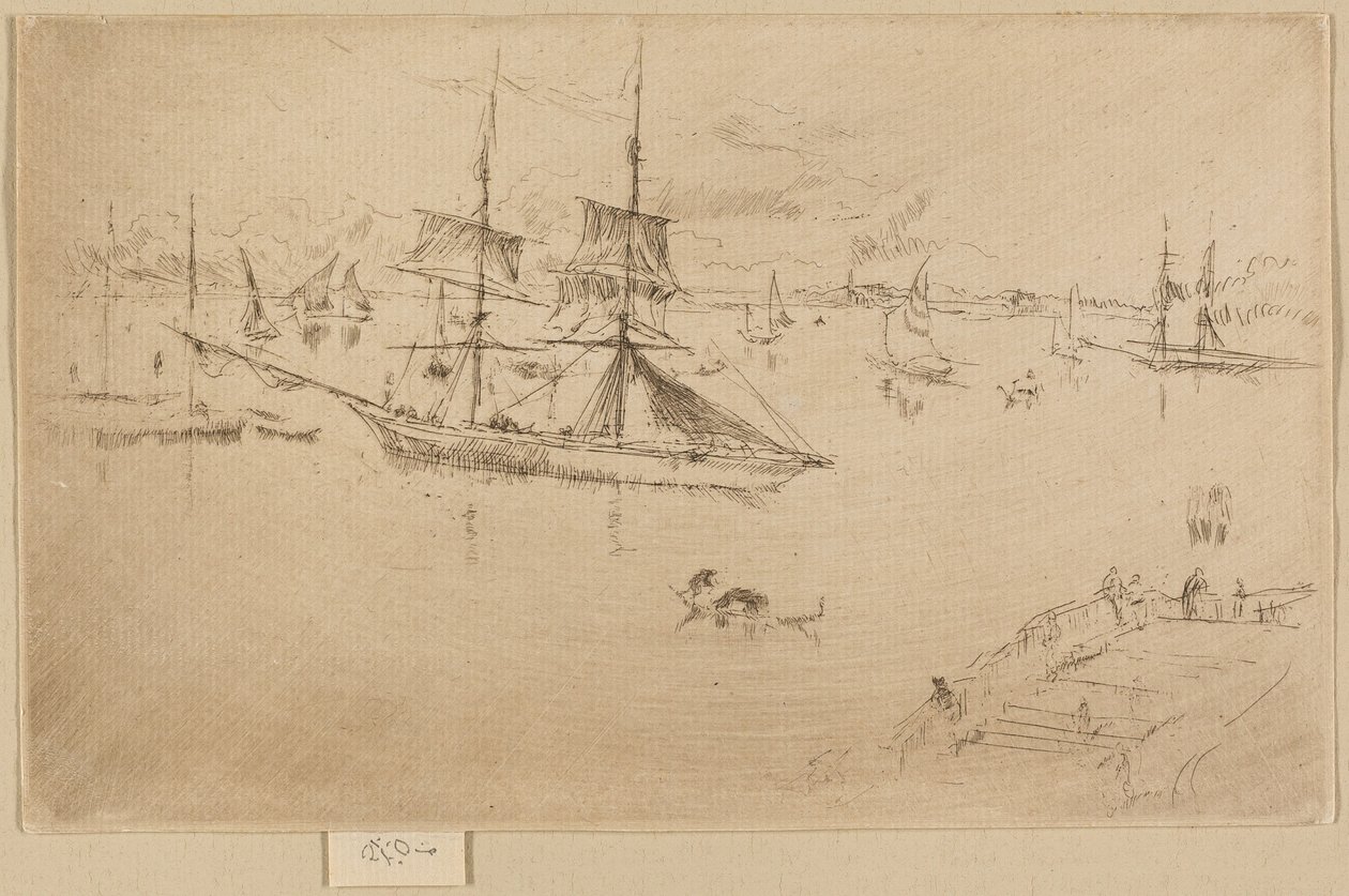 Laguna--poledne od James Abbott McNeill Whistler