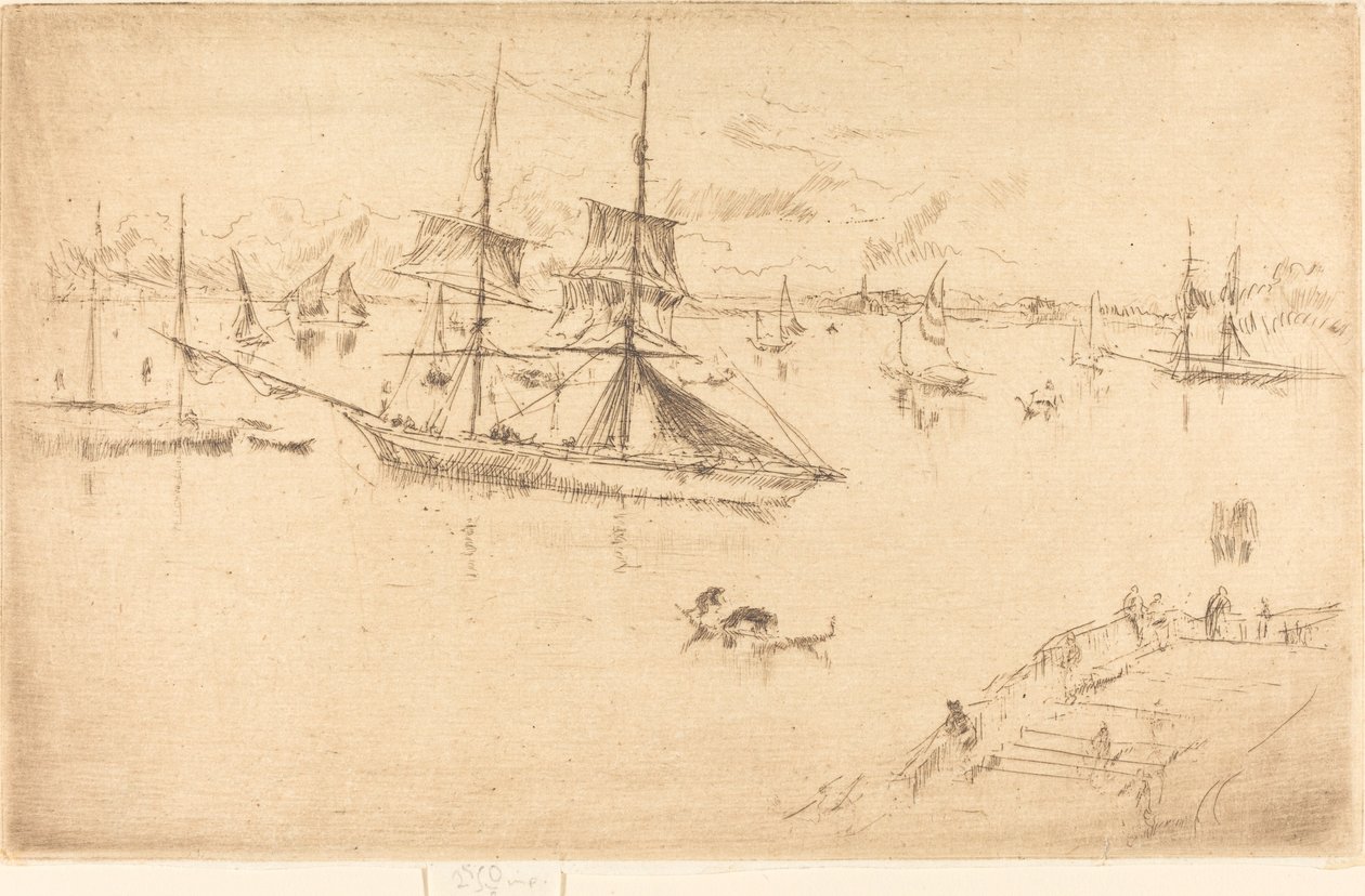 Laguna: poledne od James Abbott McNeill Whistler