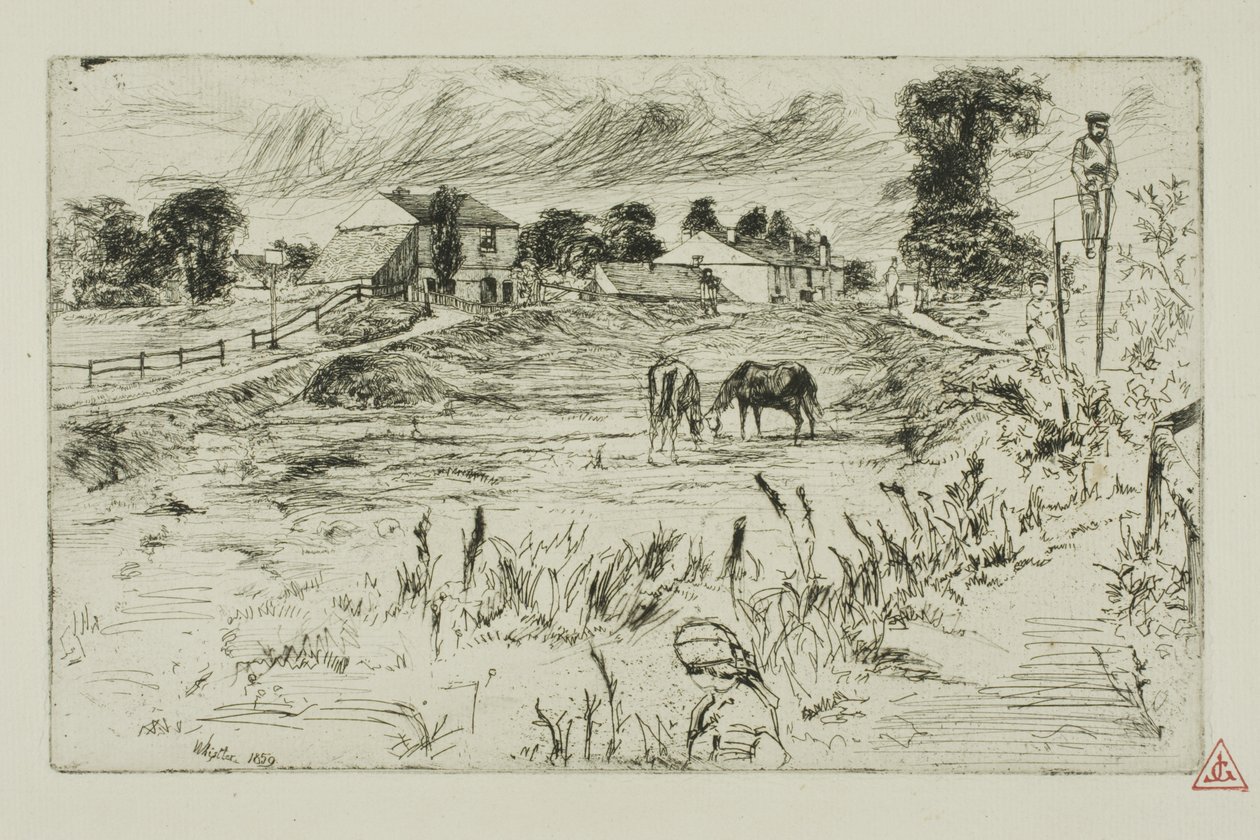 Landscape with Horses   1295956   cs       czech Successfully Translated  Original: ‘After’ Vrouw hangt aan de arm van een man in een slaapkamer After (title on object) Voor en na (series title) Before and after (series title) Translat: ‘After’ Vrouw hangt od James Abbott McNeill Whistler
