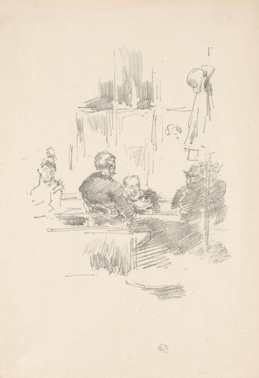 Pozdní Picquet od James Abbott McNeill Whistler