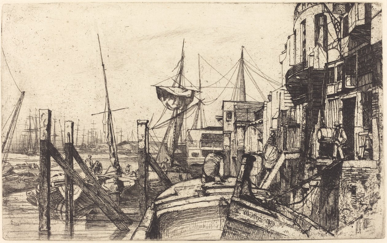 Limehouse od James Abbott McNeill Whistler
