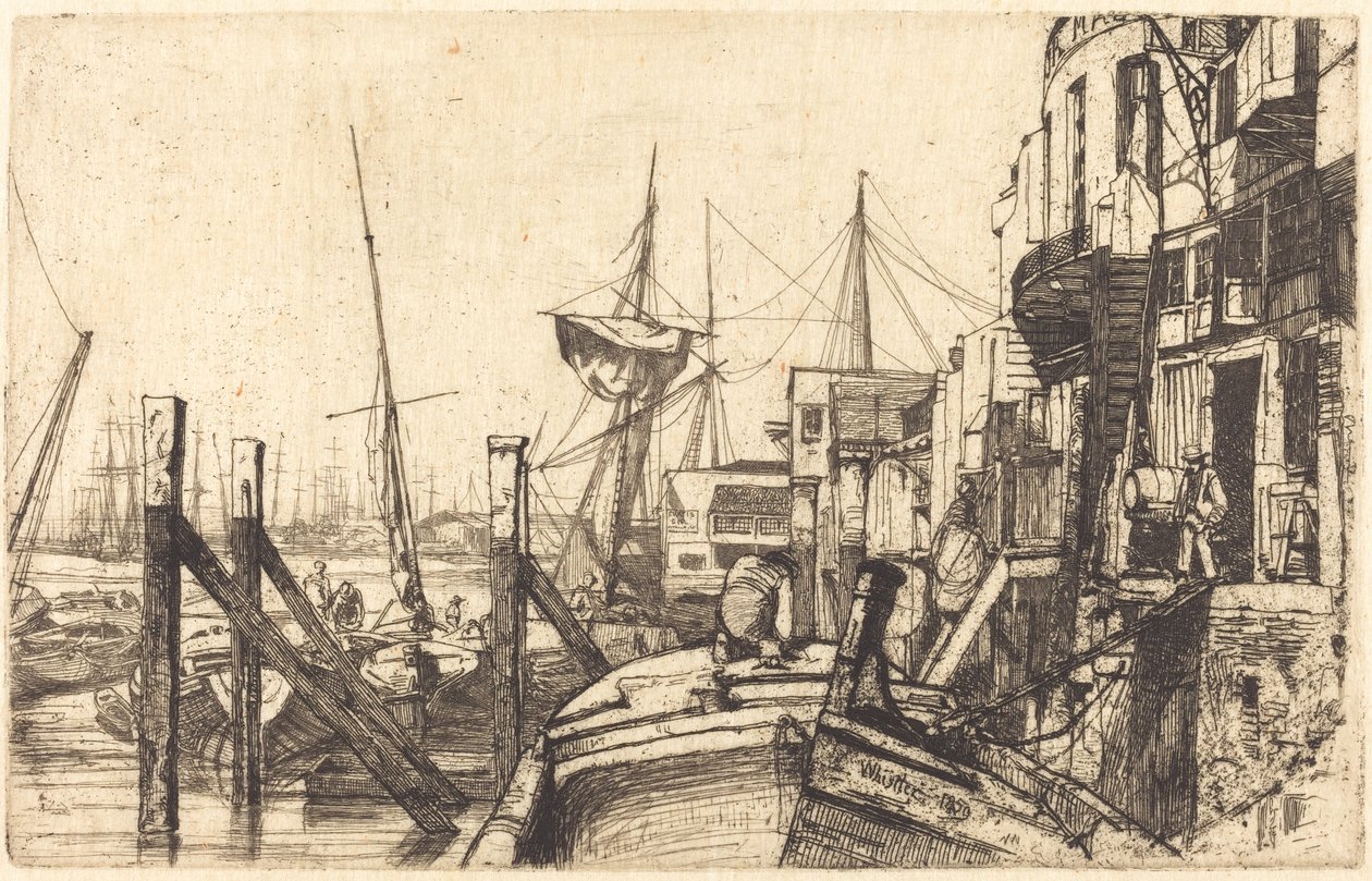 Limehouse od James Abbott McNeill Whistler