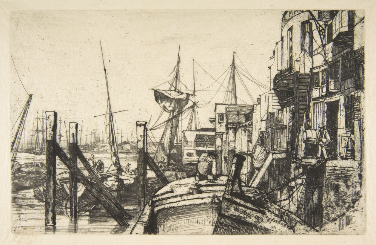 Limehouse od James McNeill Whistler