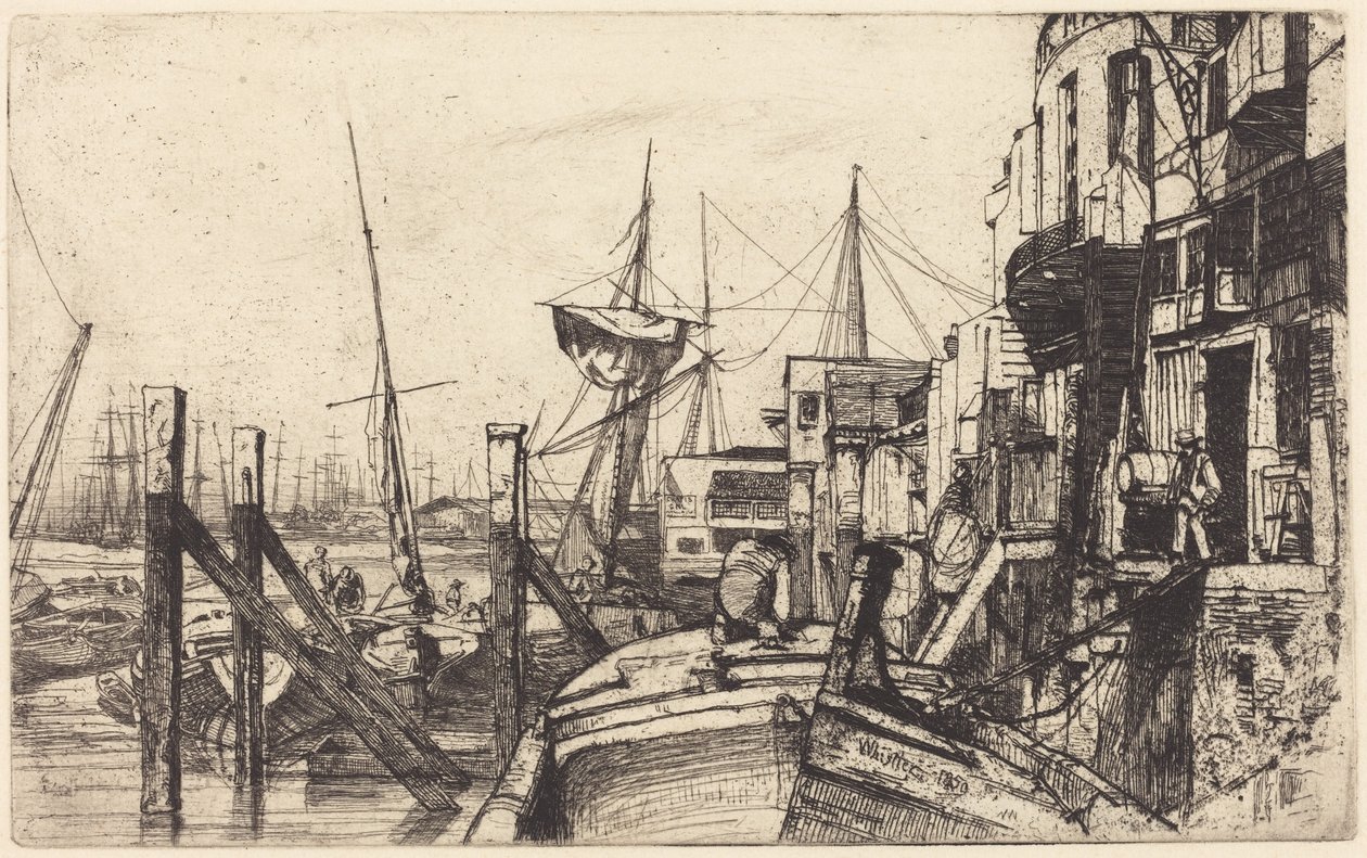 Limehouse od James McNeill Whistler