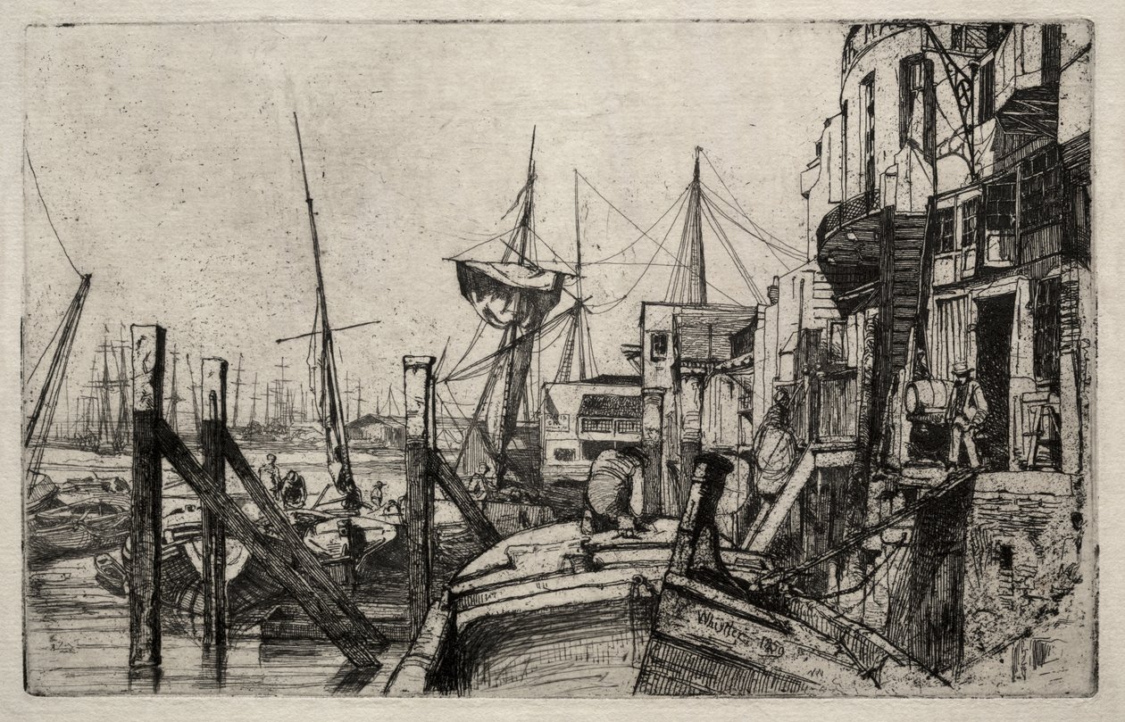 Limehouse od James McNeill Whistler