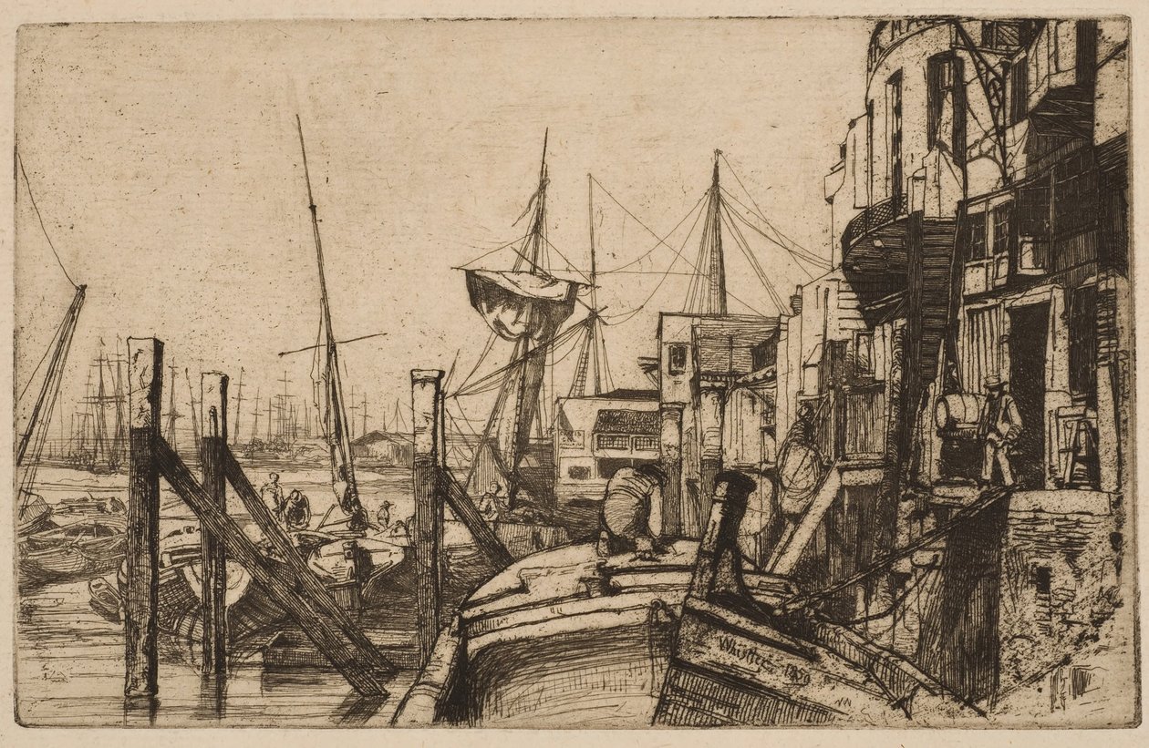 Limehouse od James McNeill Whistler