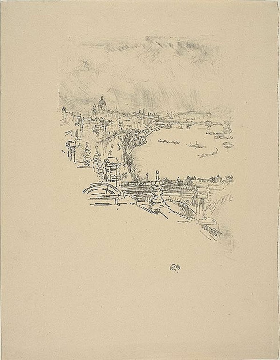 Malý Londýn od James Abbott McNeill Whistler