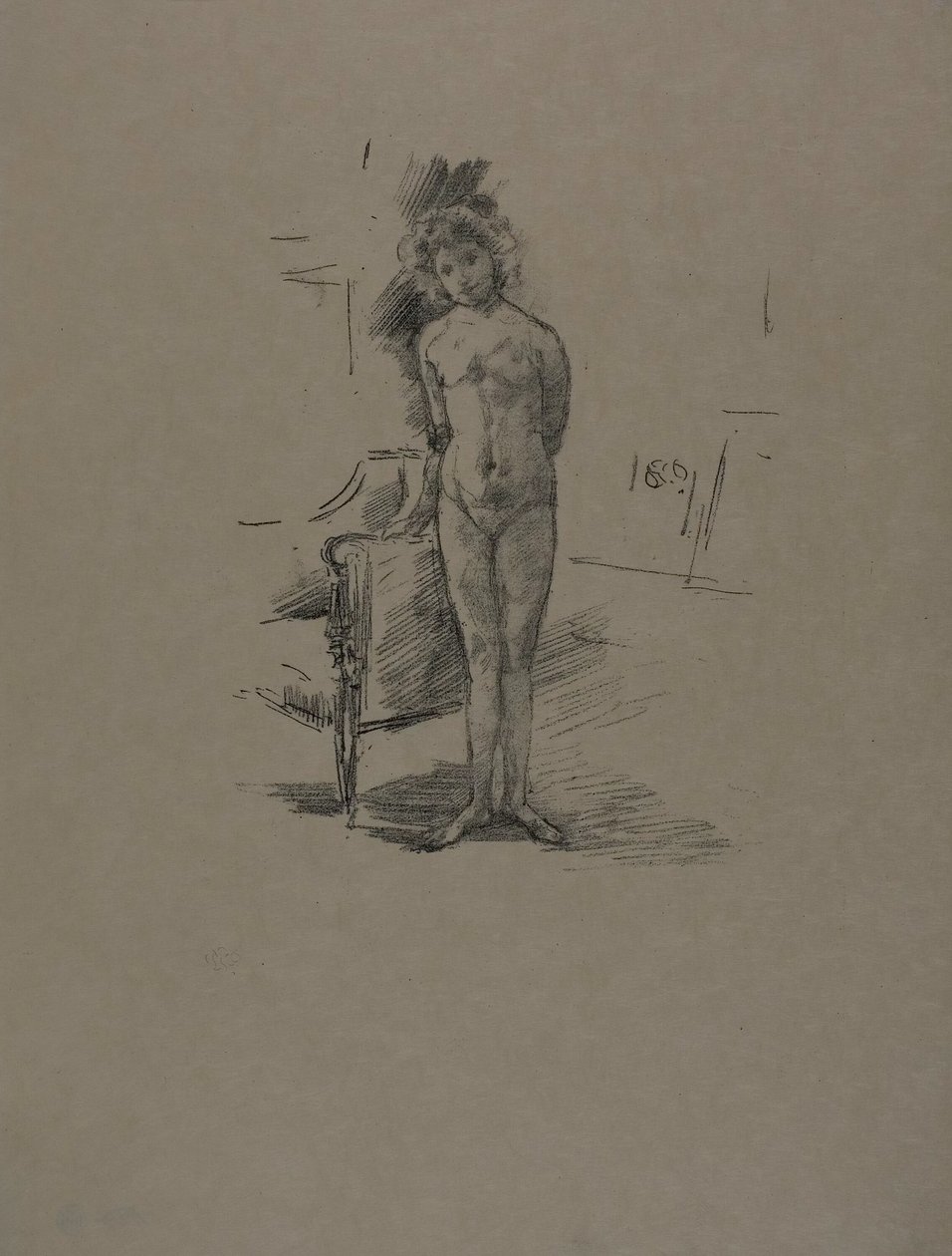 Modelka z malého Londýna od James Abbott McNeill Whistler