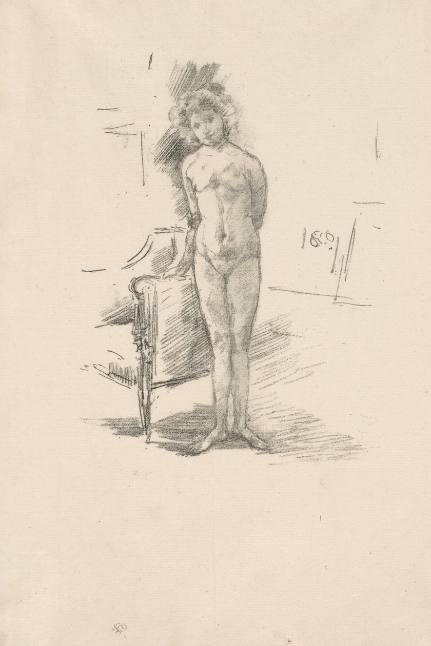 Modelka z malého Londýna od James Abbott McNeill Whistler
