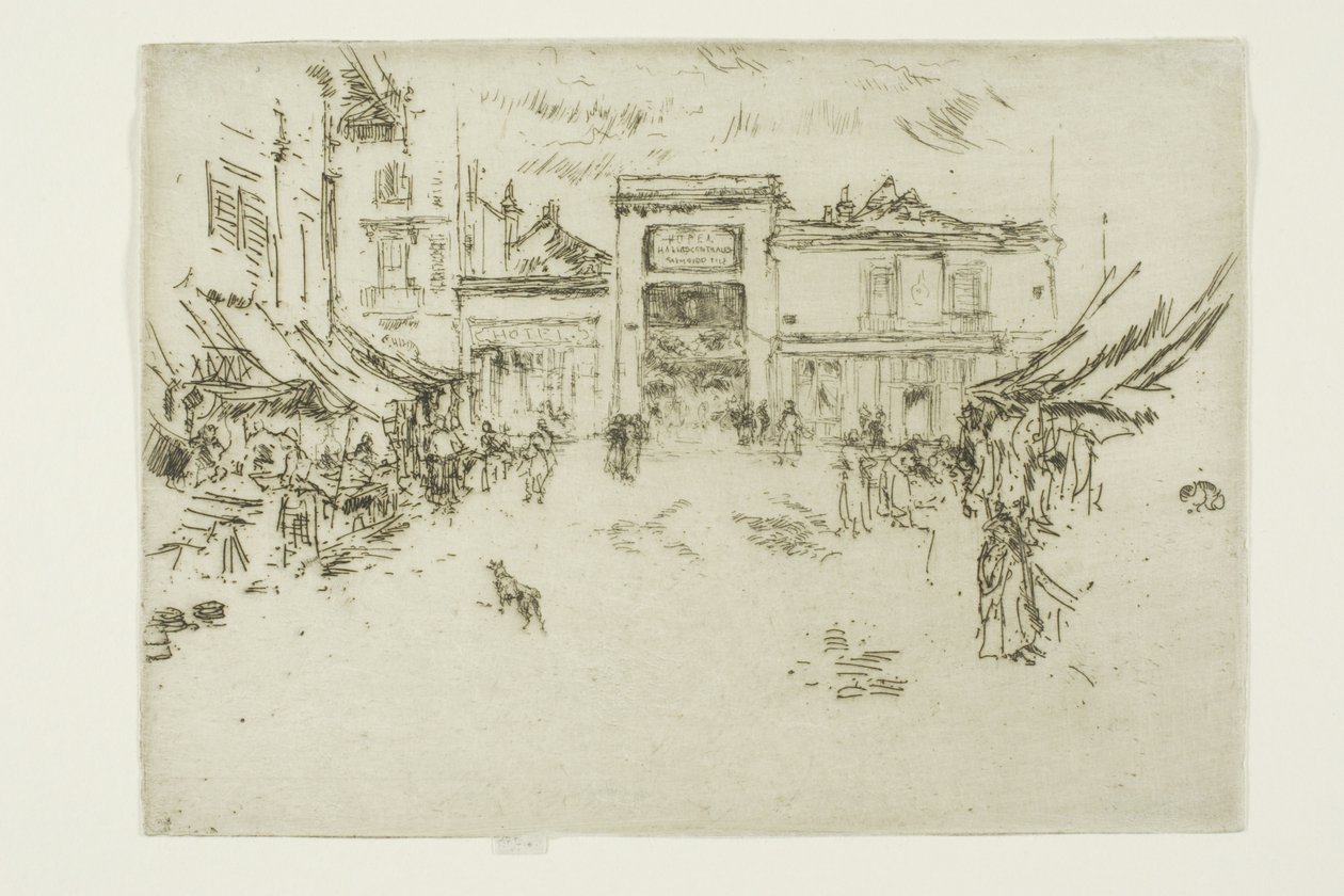 Malý trh, prohlídky od James McNeill Whistler