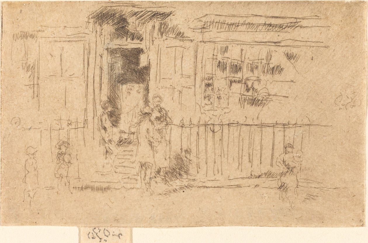 Malé kroky, Chelsea od James Abbott McNeill Whistler