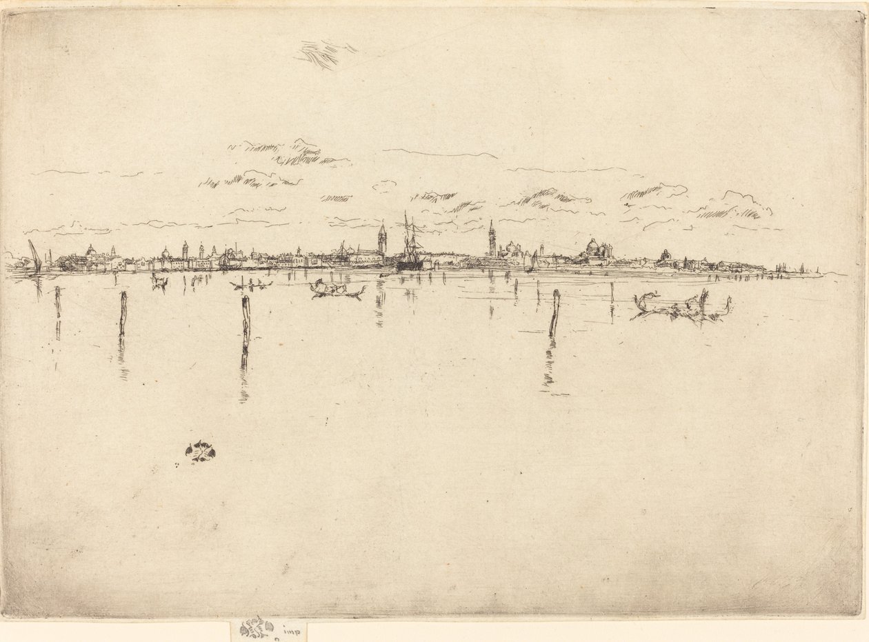 Malé Benátky od James Abbott McNeill Whistler