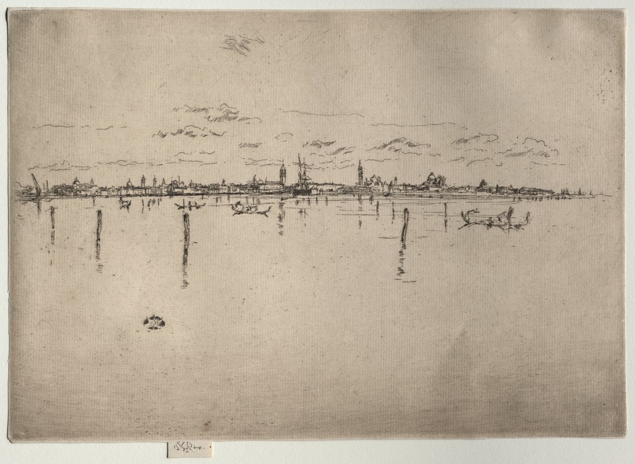 Malé Benátky od James McNeill Whistler