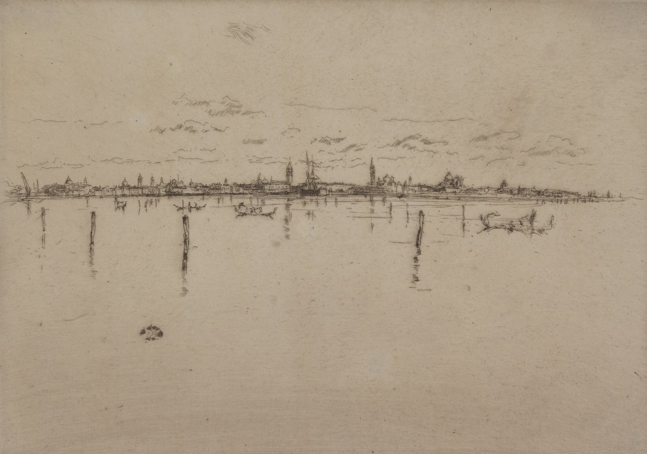 Malé Benátky od James McNeill Whistler