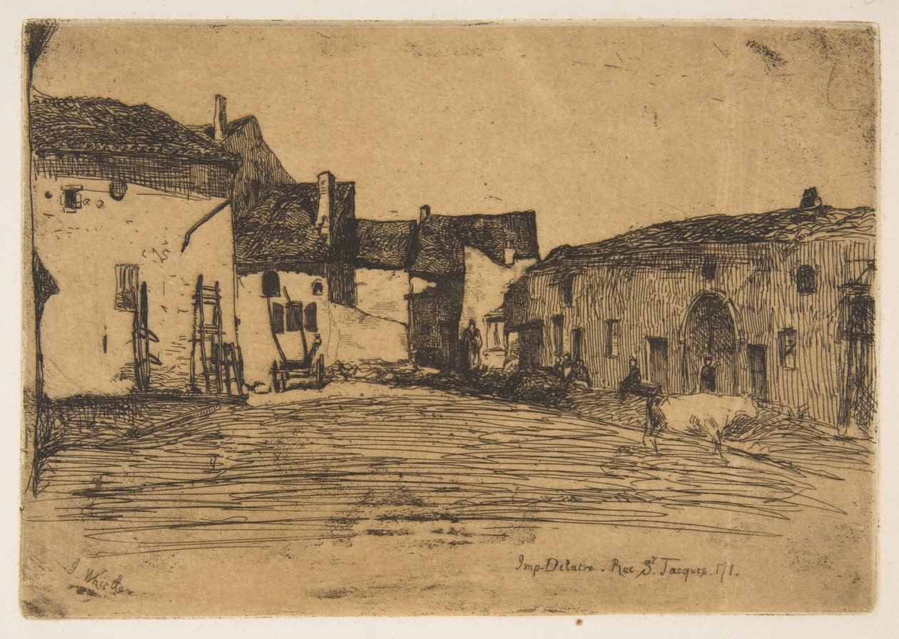 Liverdun od James McNeill Whistler