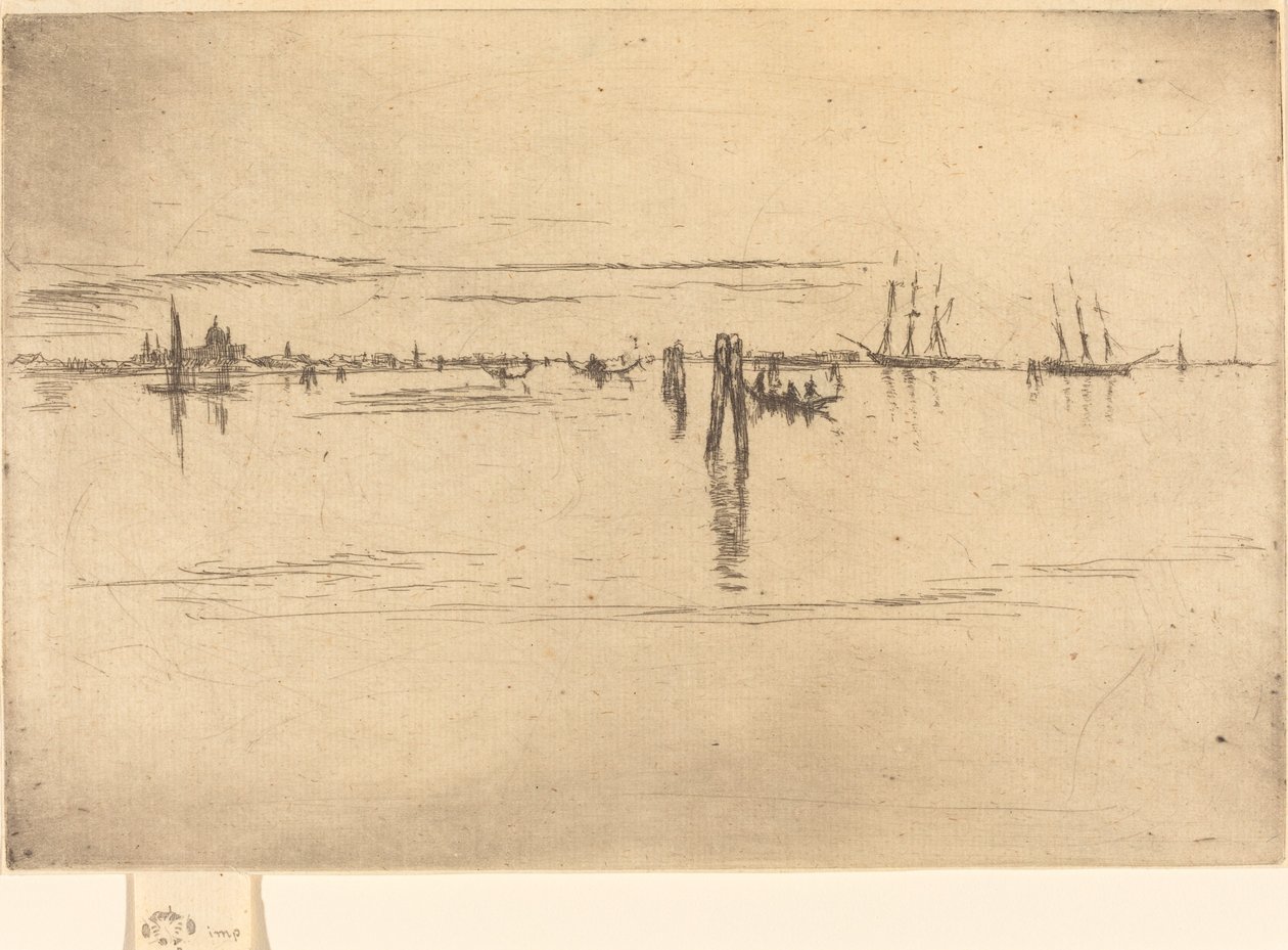 Dlouhá laguna od James Abbott McNeill Whistler