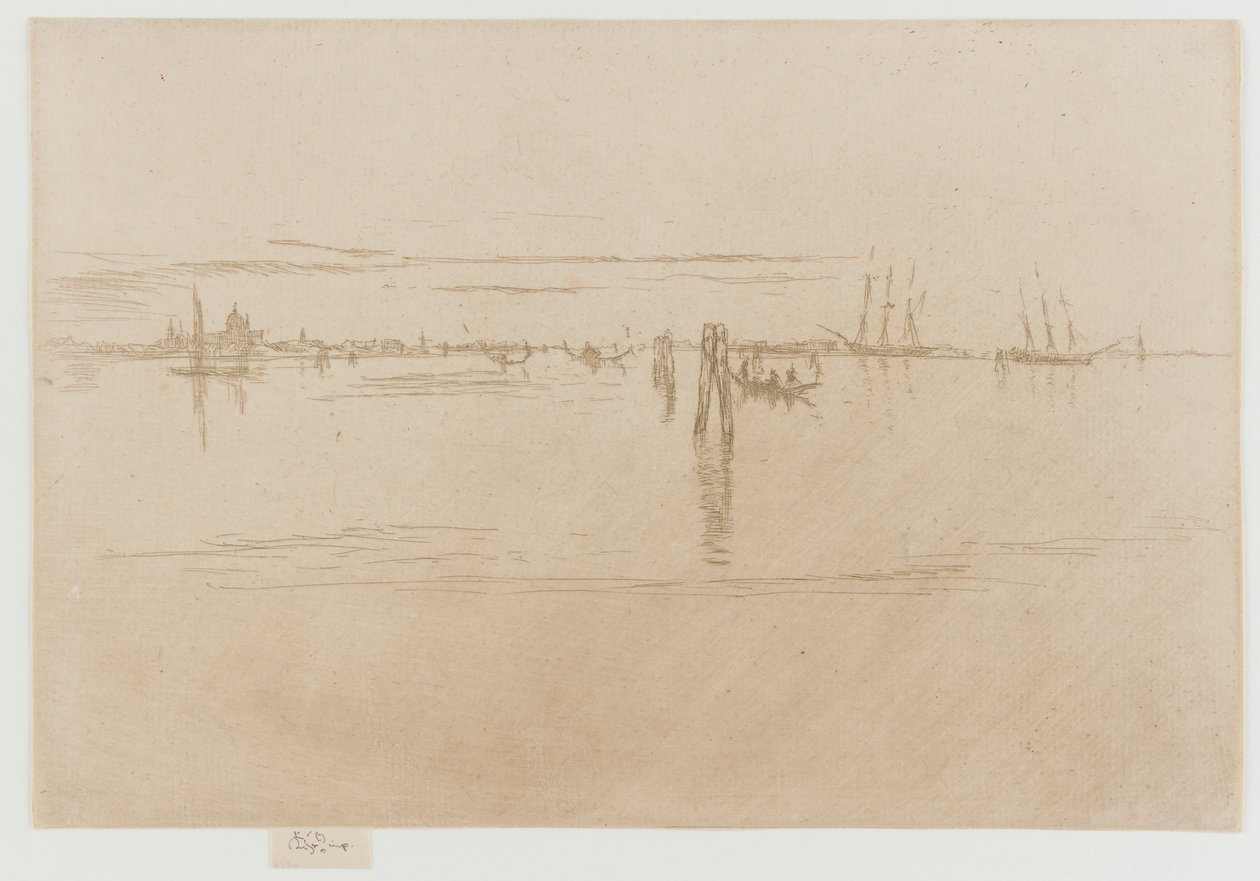 Dlouhá laguna od James Abbott McNeill Whistler