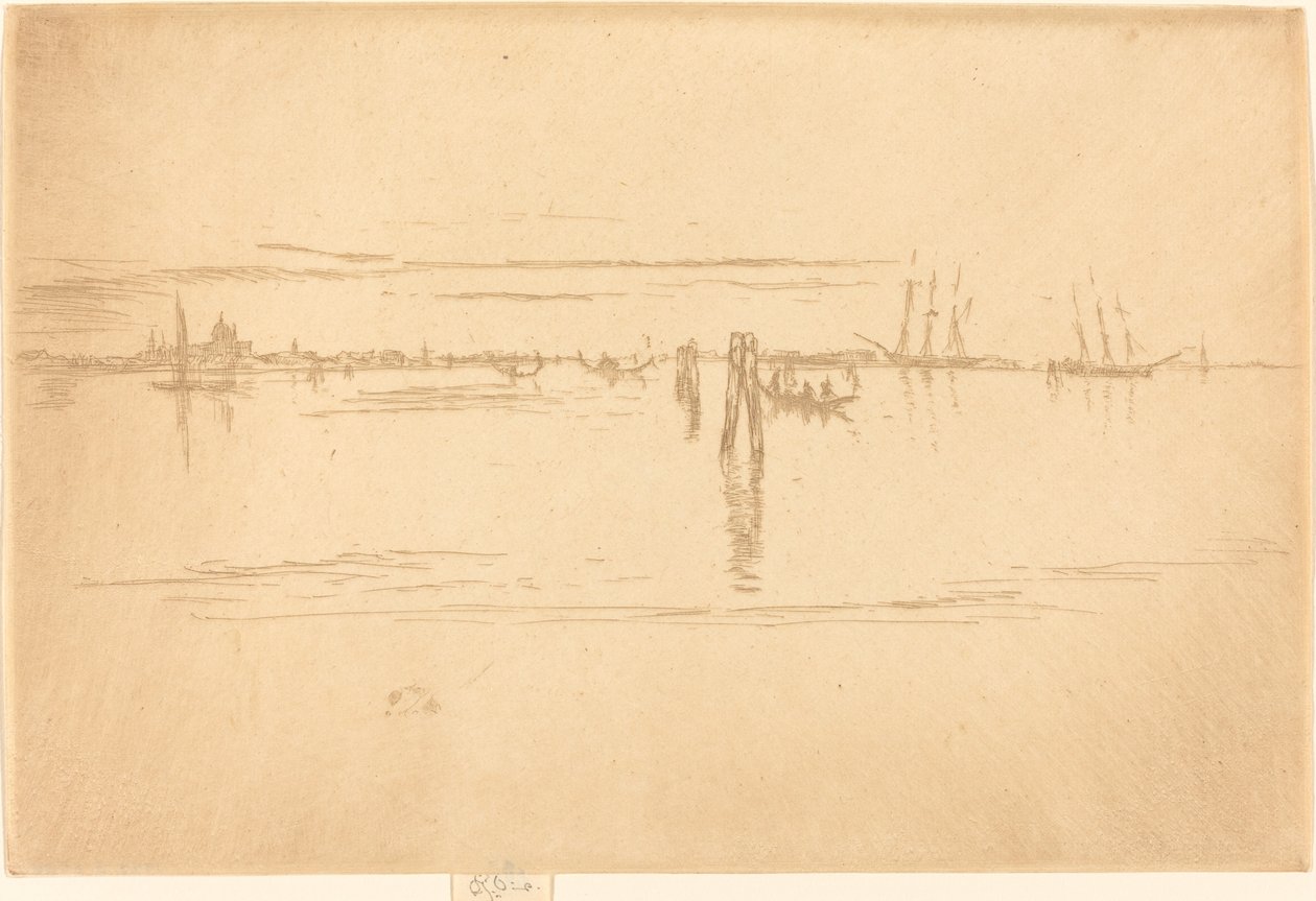 Dlouhá laguna od James Abbott McNeill Whistler
