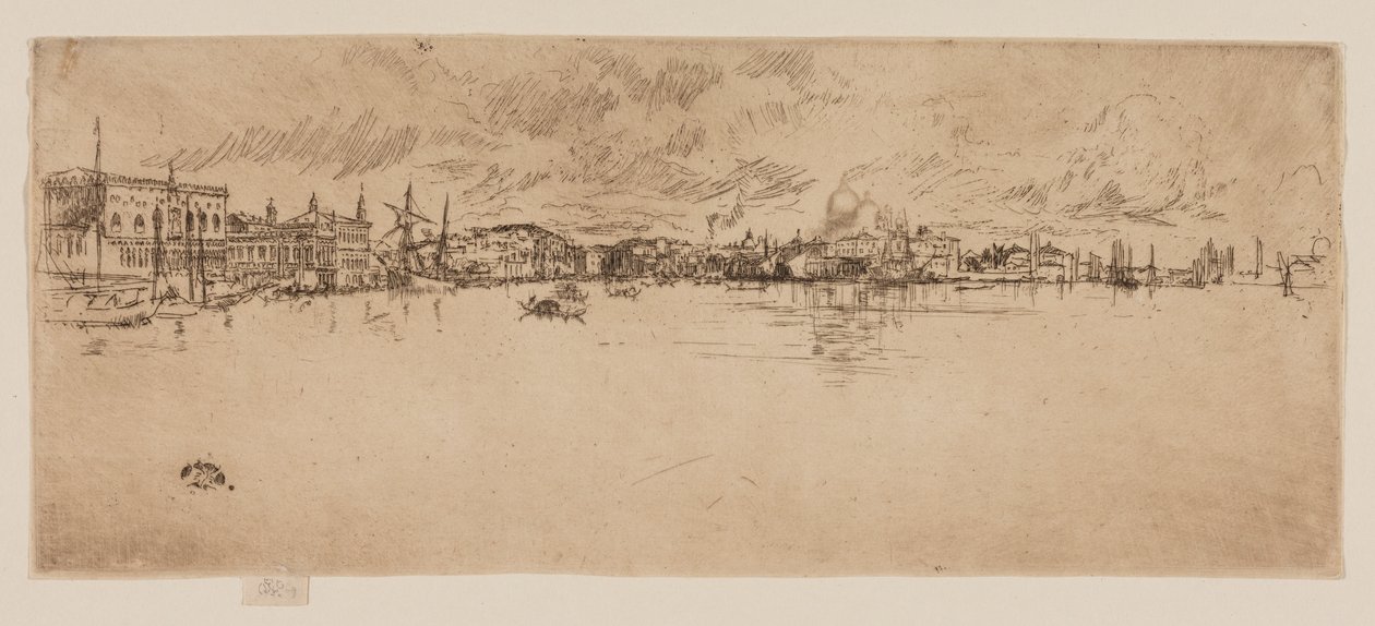 Dlouhé Benátky od James Abbott McNeill Whistler