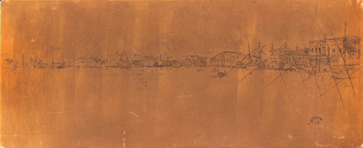 Dlouhé Benátky od James Abbott McNeill Whistler