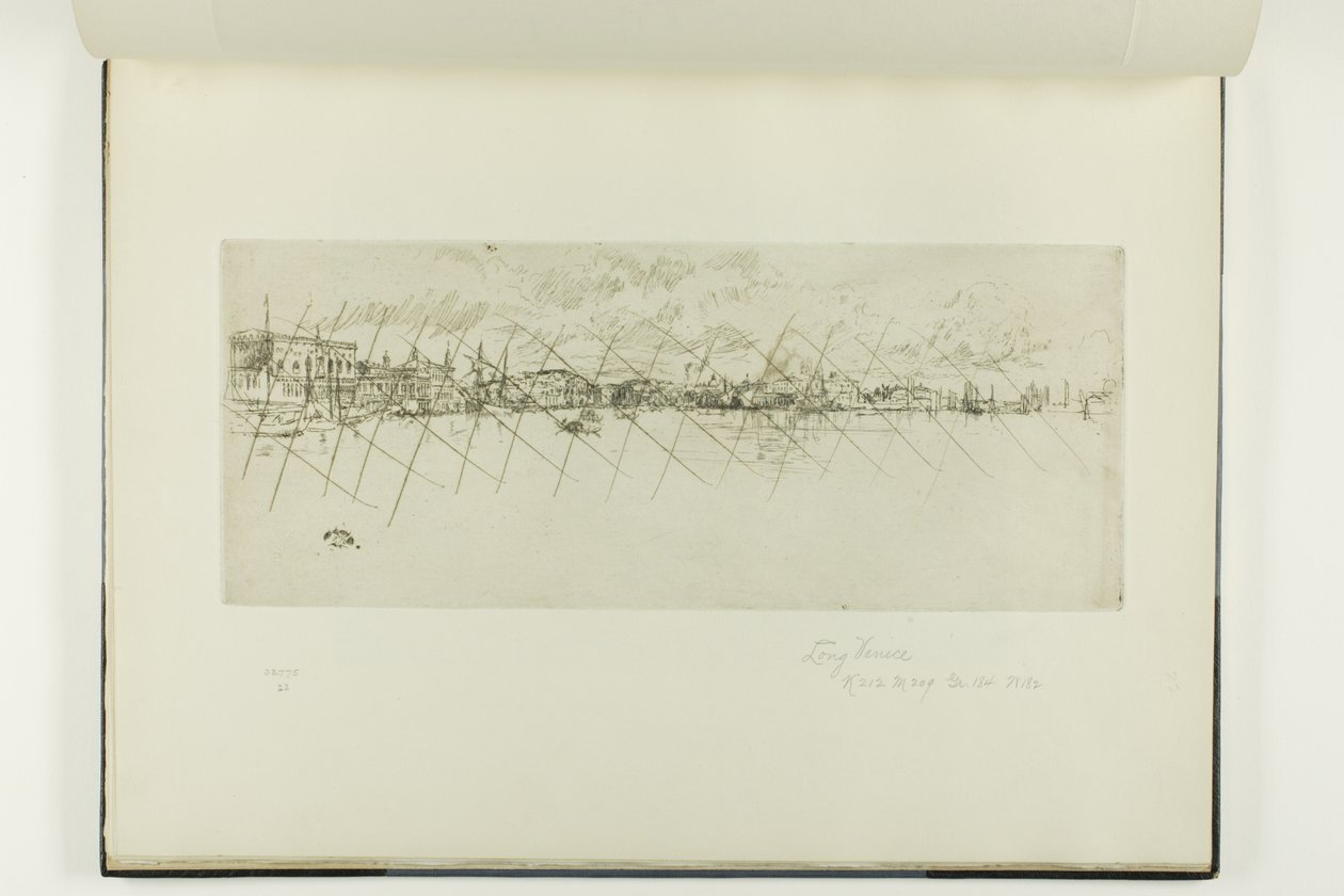 Dlouhé Benátky od James McNeill Whistler