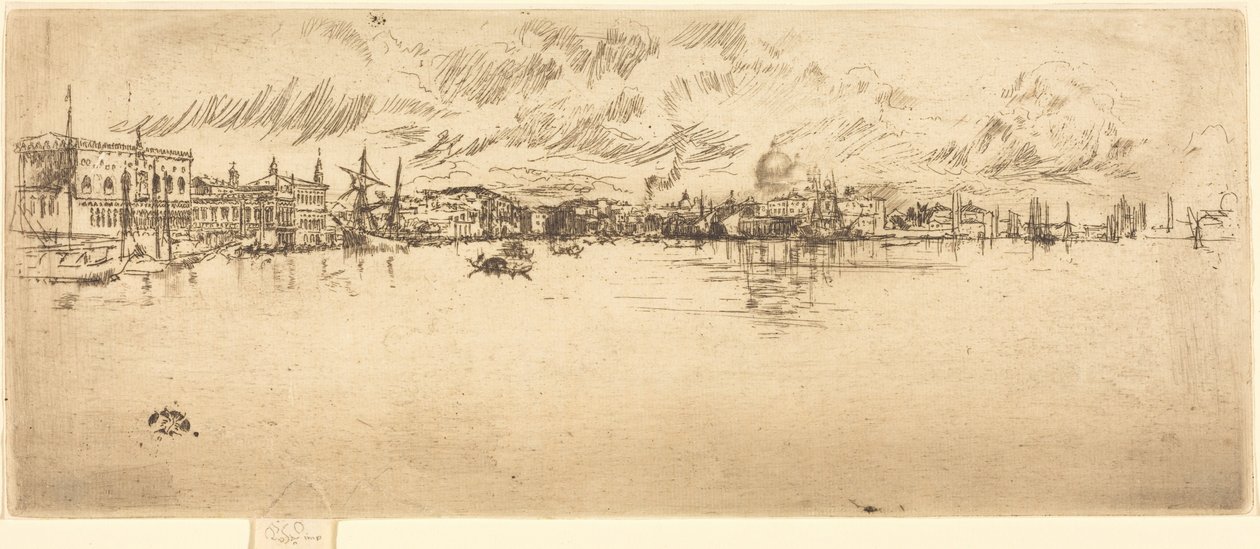 Dlouhá Benátky od James McNeill Whistler