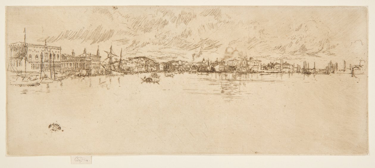 Dlouhé Benátky od James McNeill Whistler
