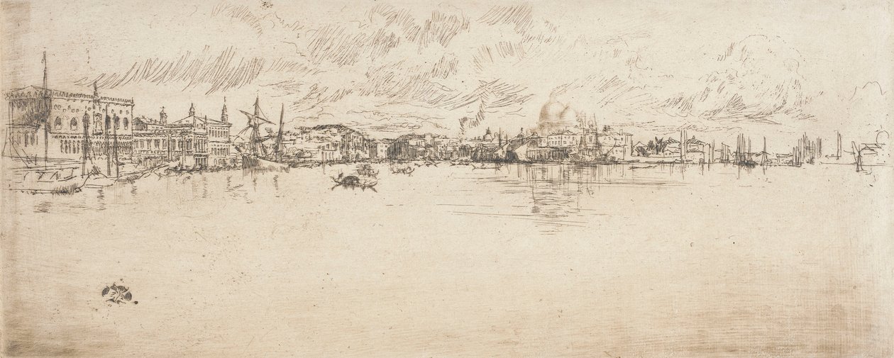 Dlouhé Benátky od James McNeill Whistler