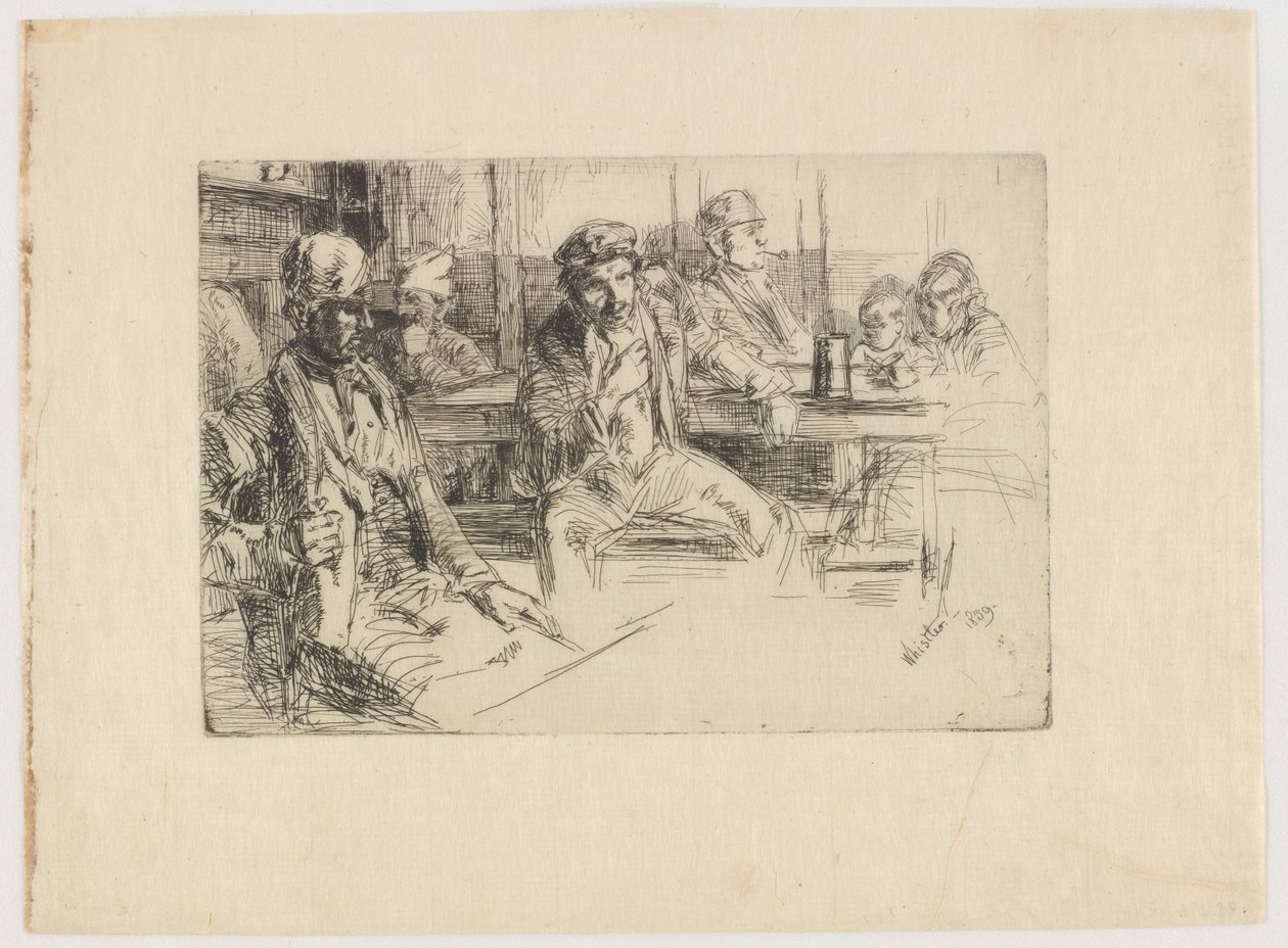 Longshore men od James Abbott McNeill Whistler