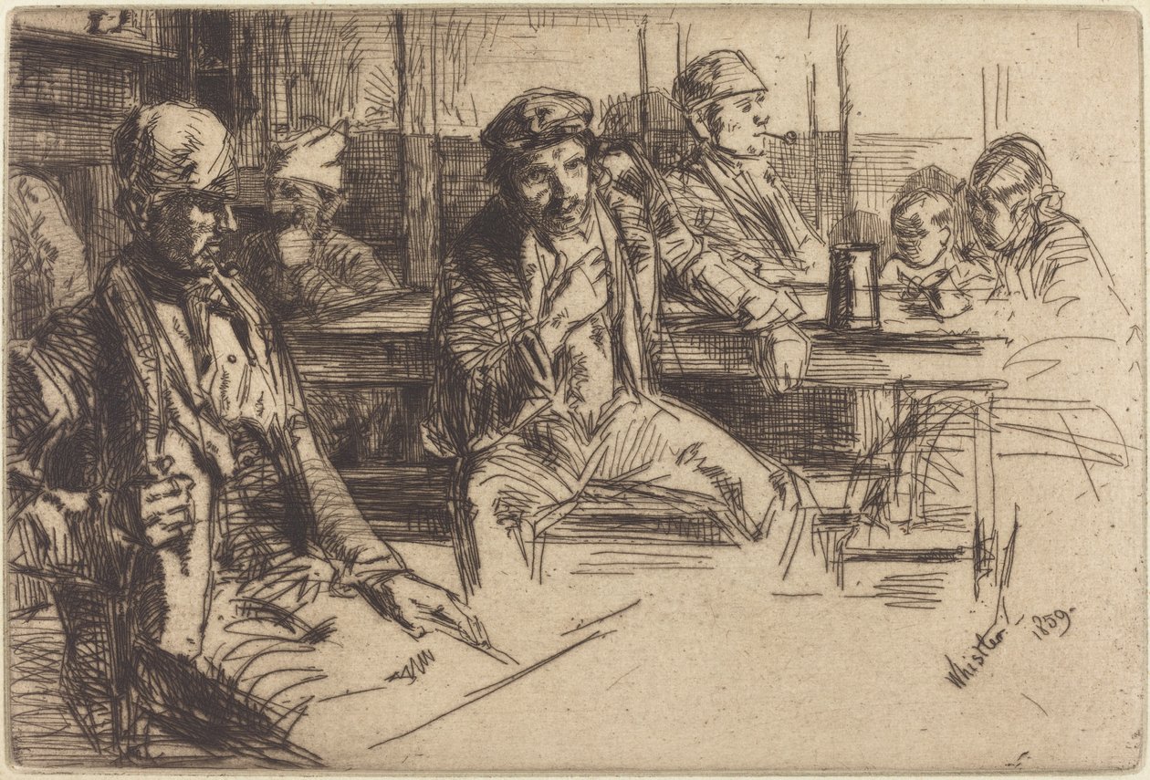 Podélníci od James Abbott McNeill Whistler