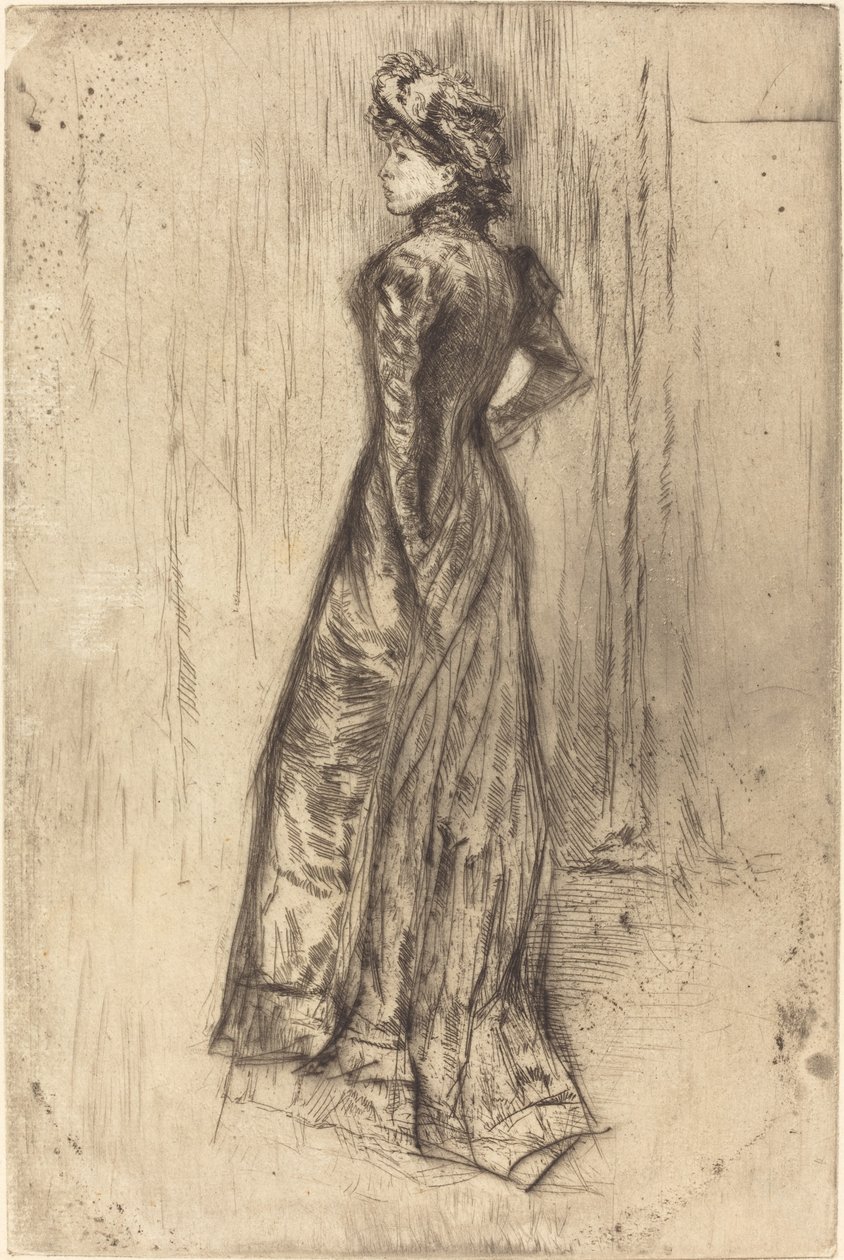 Maud, stojící od James Abbott McNeill Whistler