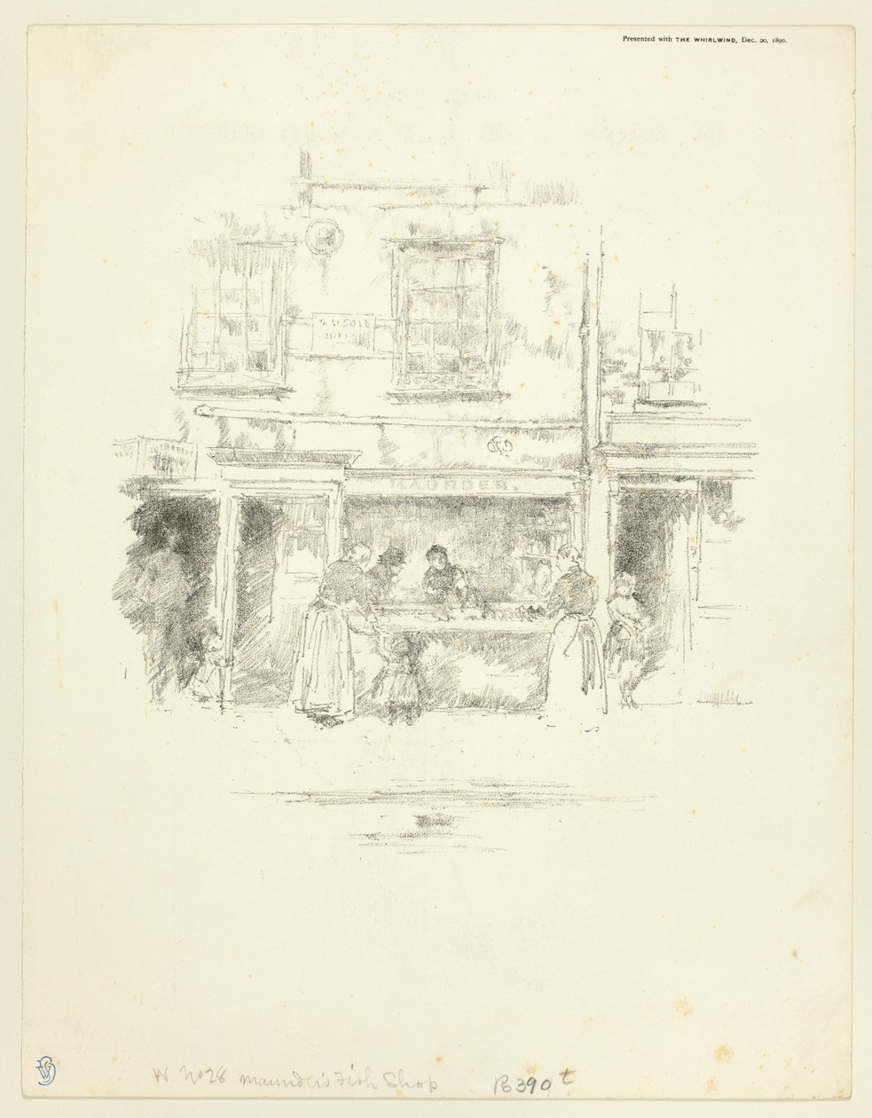Maunderova rybárna, Chelsea od James McNeill Whistler