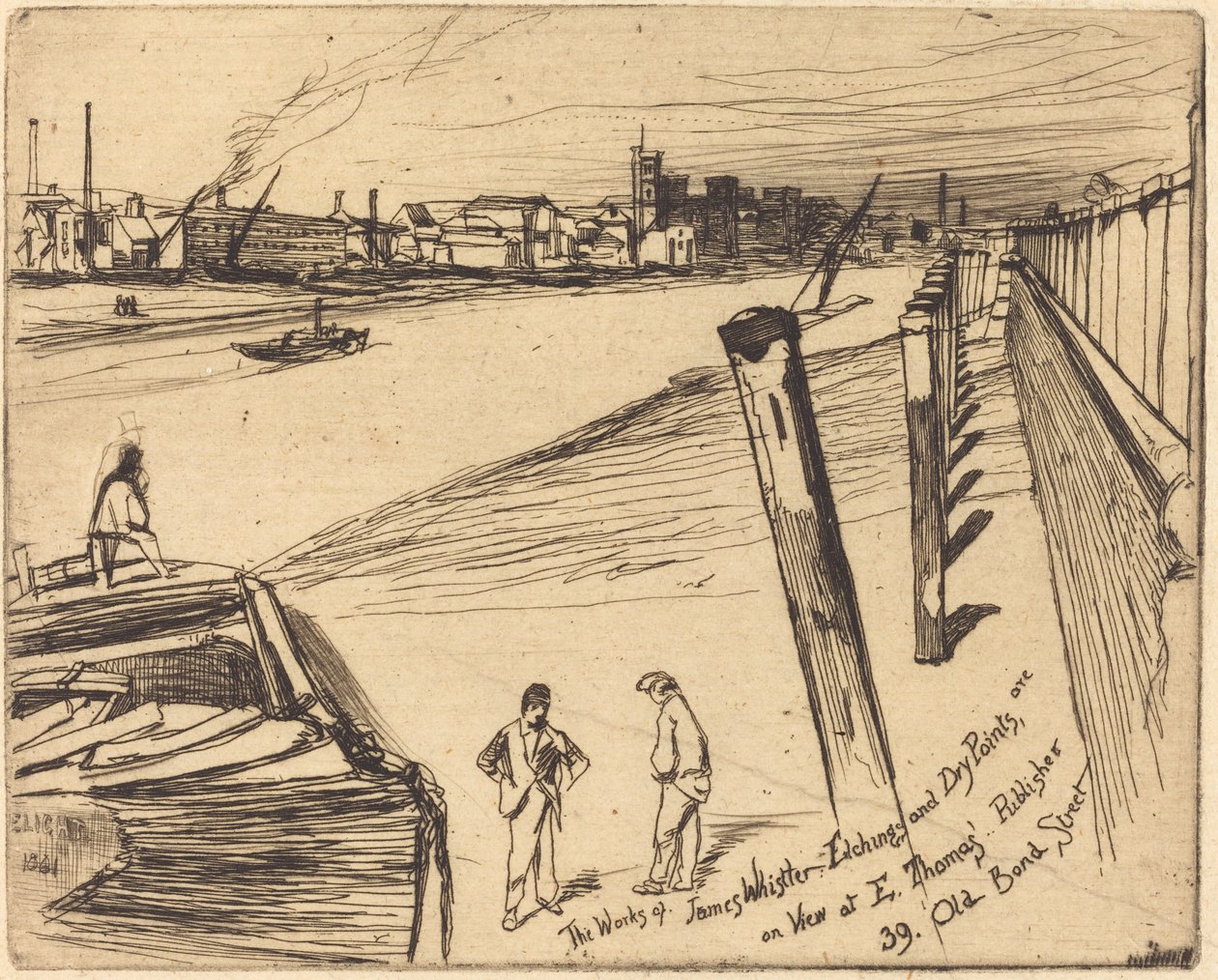 Millbank od James Abbott McNeill Whistler