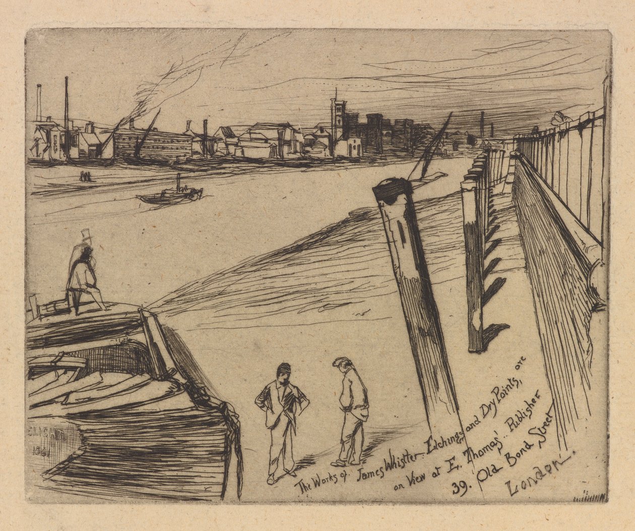 Millbank od James Abbott McNeill Whistler