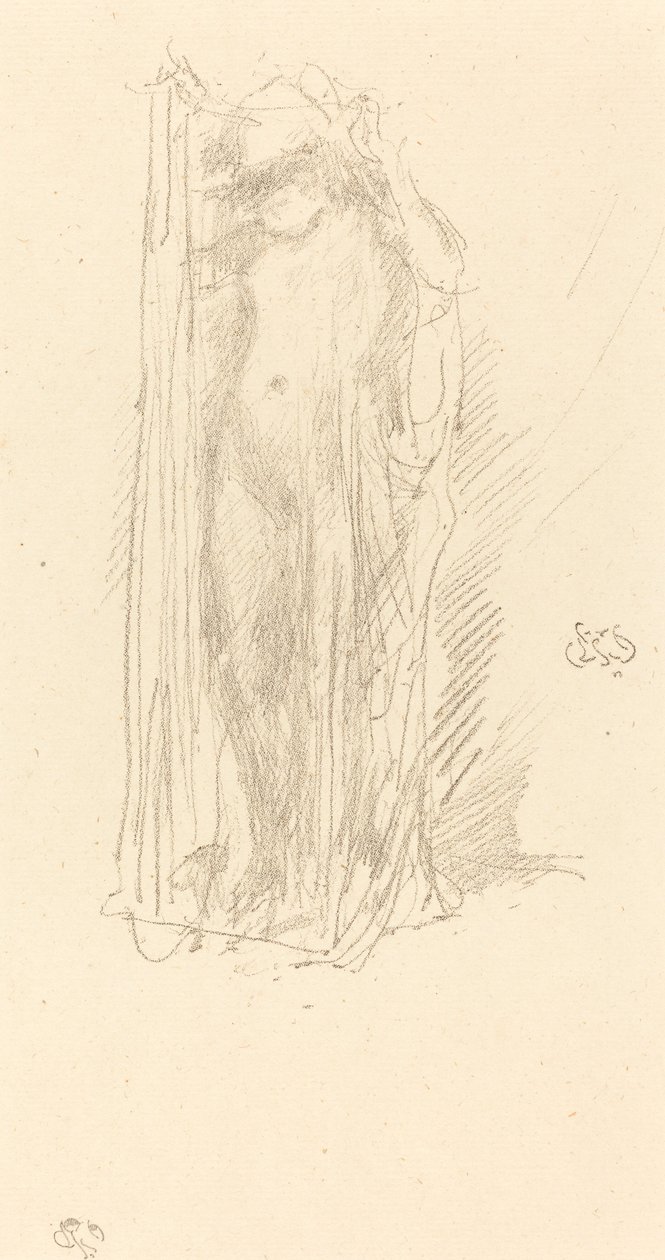 Model Drapping od James Abbott McNeill Whistler