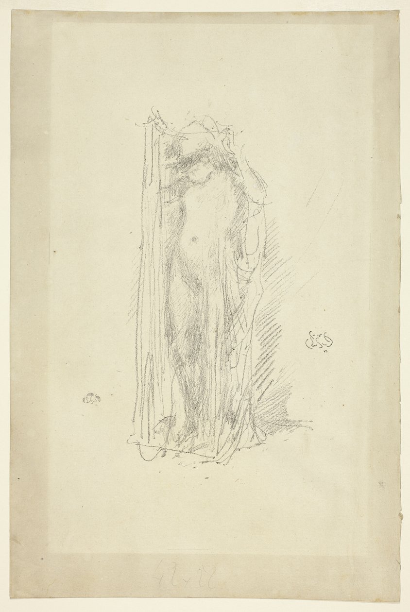 Model Drapping od James Abbott McNeill Whistler