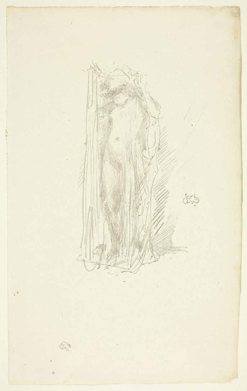 Model Drapping od James Abbott McNeill Whistler