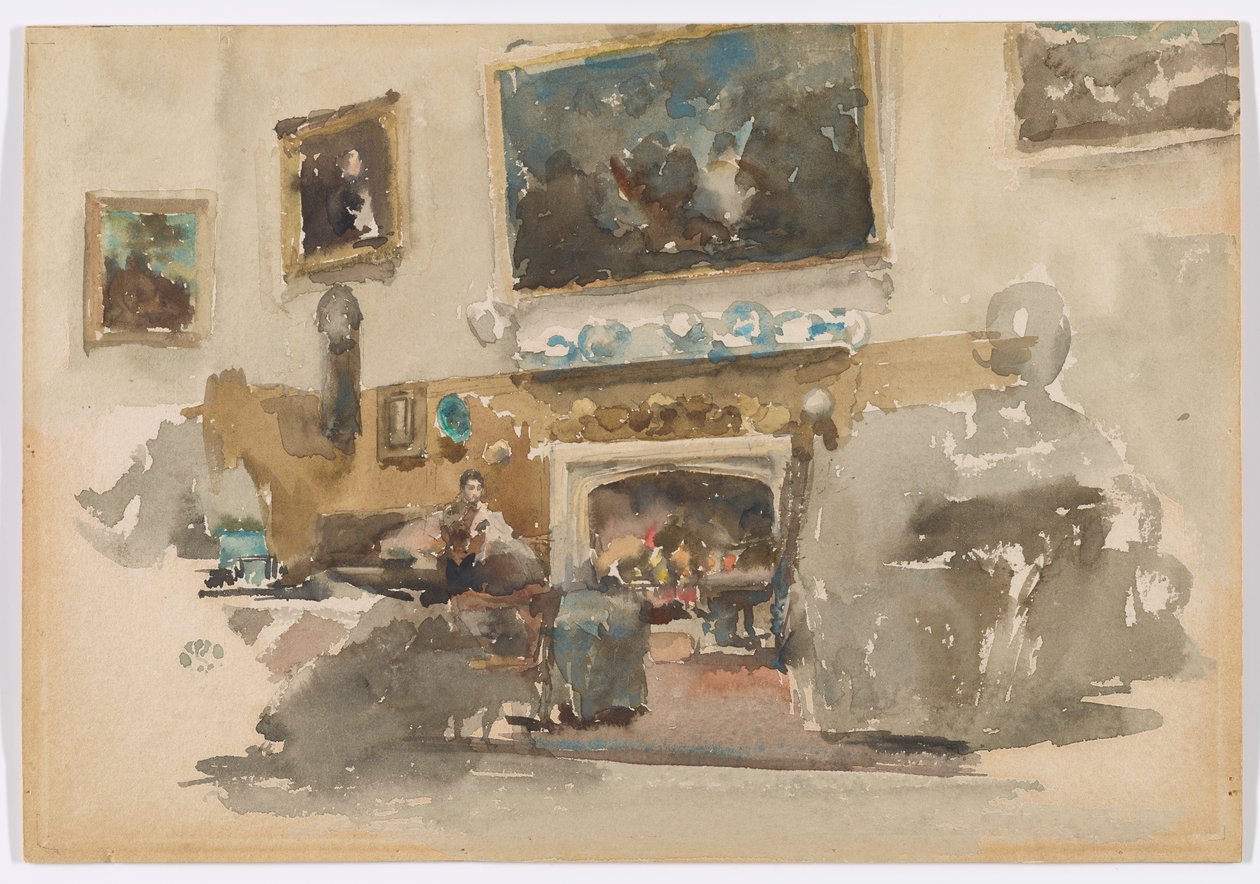 Moreby Hall od James Abbott McNeill Whistler