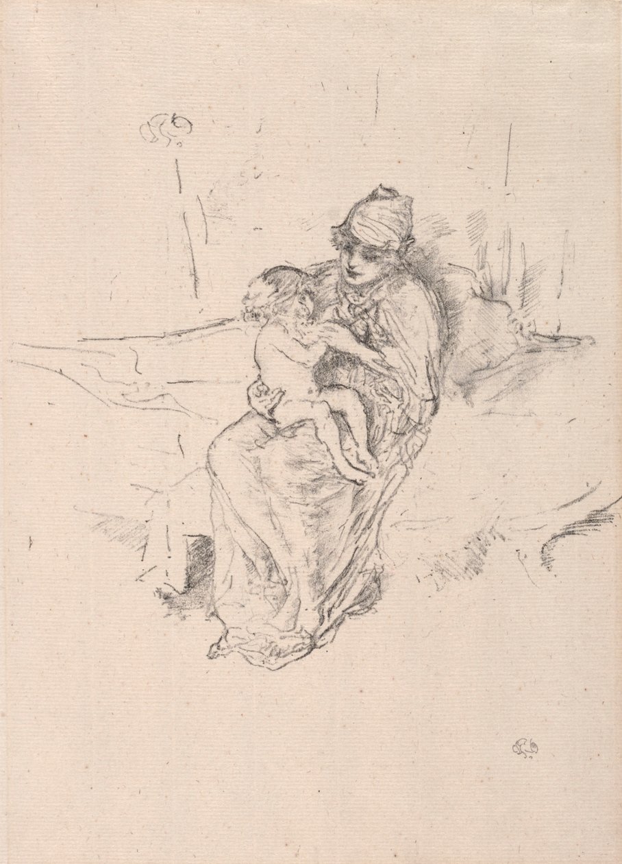 Matka a dítě, č. 1 od James McNeill Whistler
