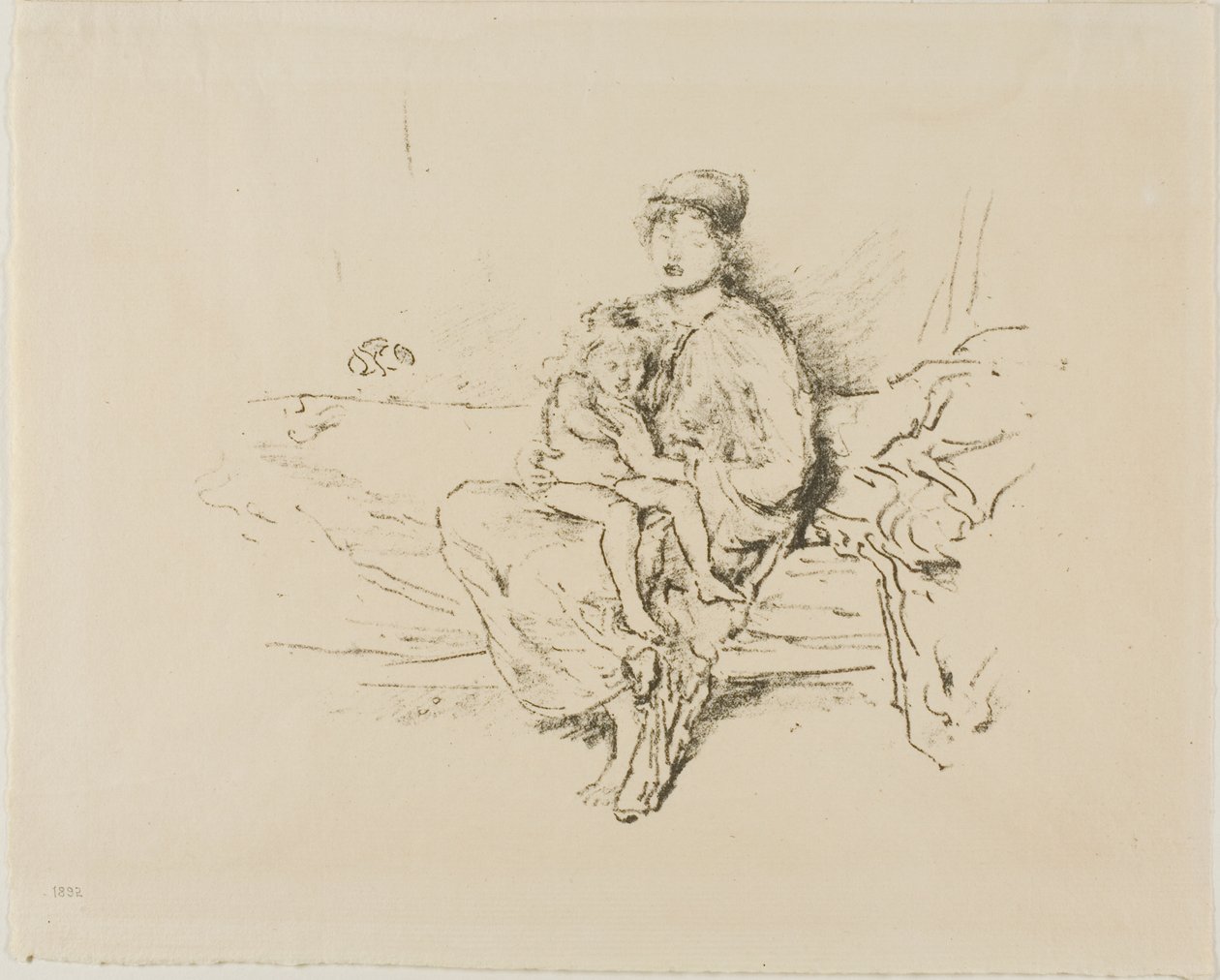 Matka a dítě, č. 2 od James Abbott McNeill Whistler