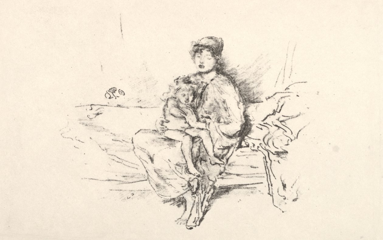 Matka a dítě, č. 2 od James McNeill Whistler
