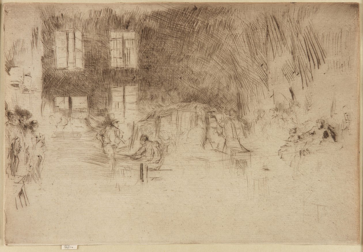 Murano-skleněná pec od James Abbott McNeill Whistler