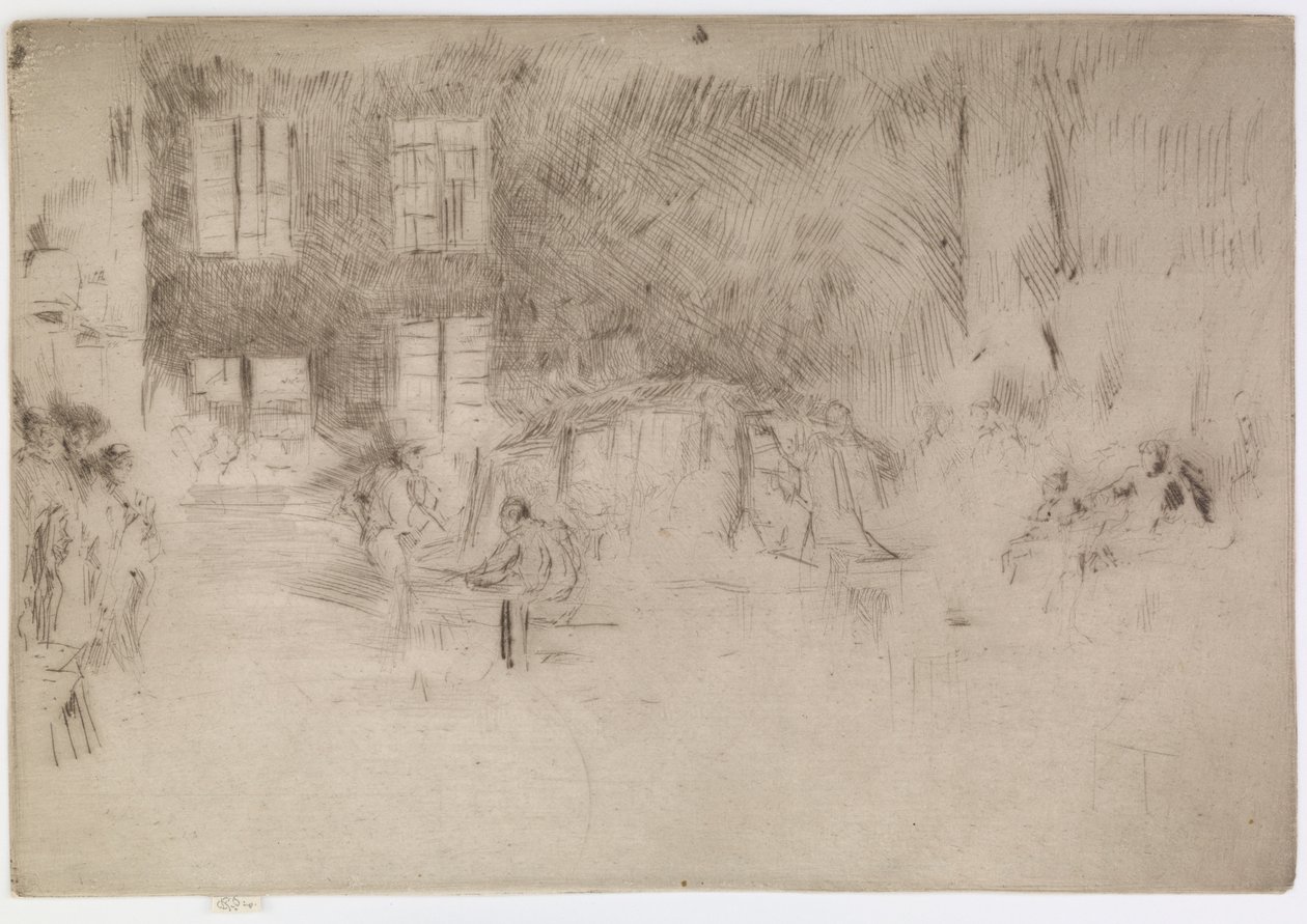 Murano-skleněná pec od James Abbott McNeill Whistler