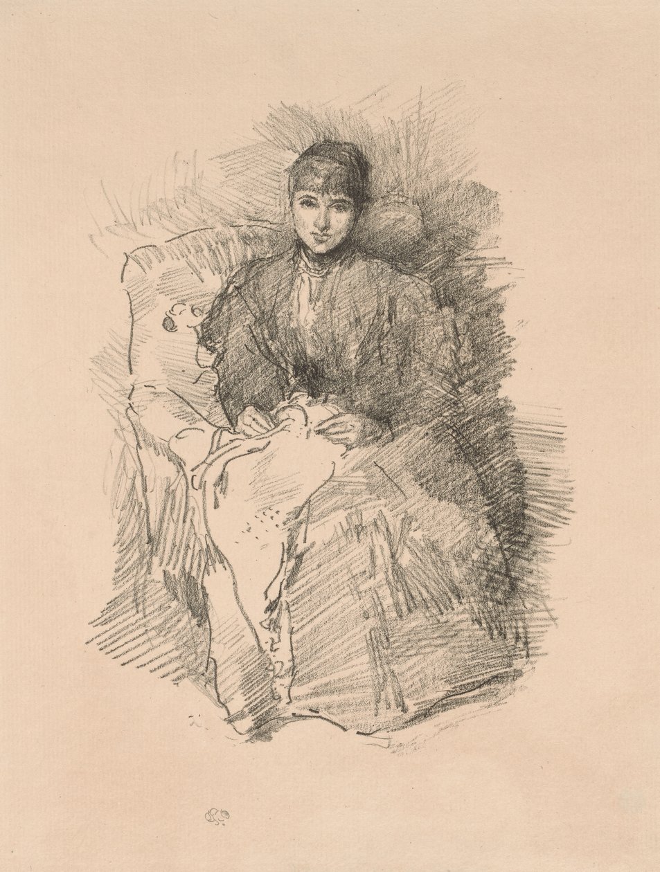 Šití od James Abbott McNeill Whistler