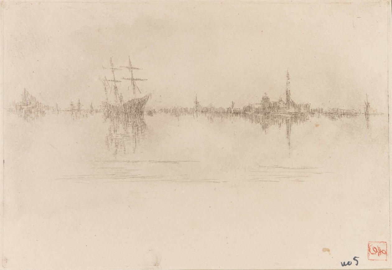 Nokturno od James Abbott McNeill Whistler