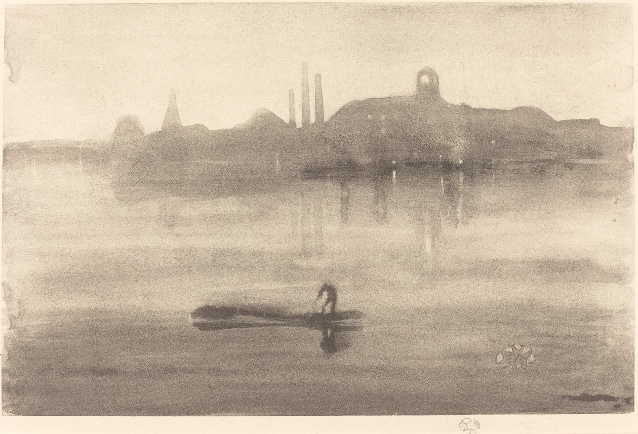 Nokturno od James Abbott McNeill Whistler