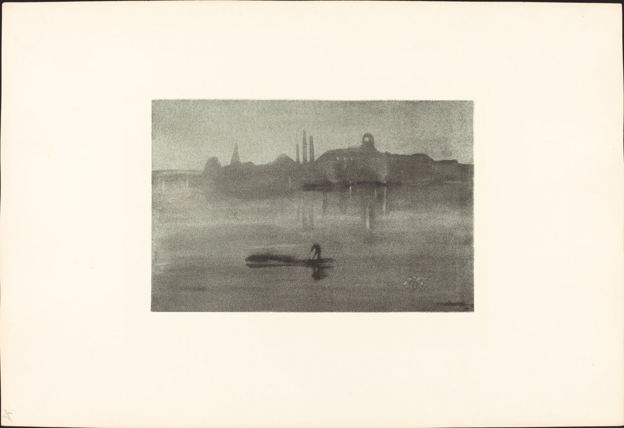 Nokturno od James Abbott McNeill Whistler